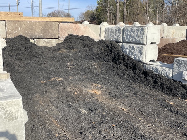 Black mulch