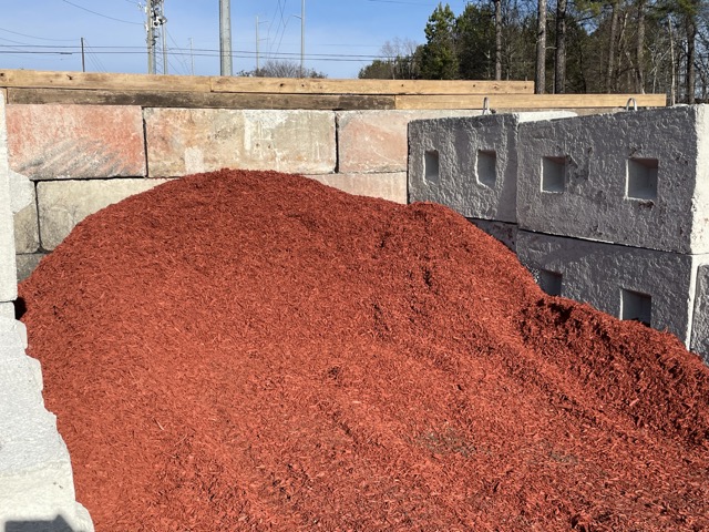 Red mulch